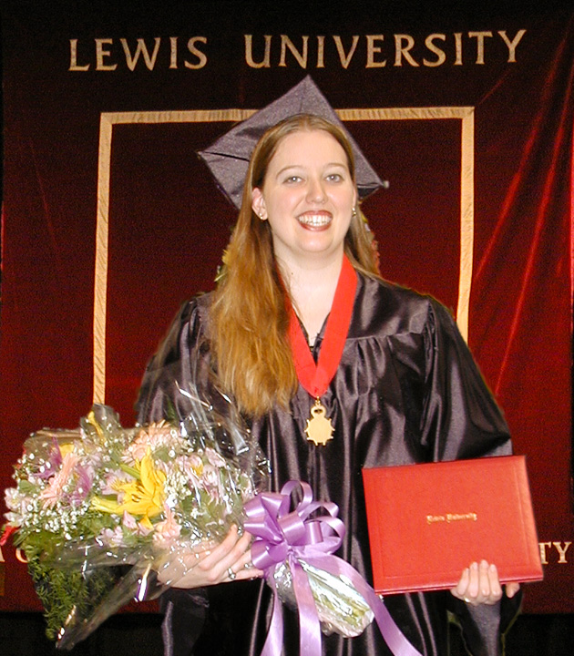 Graduation 1-13-02, Lewis University