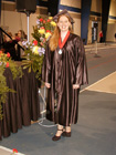 Becky in Cap and Gown