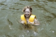 Becky Swimming in Table Rock Lake, 1989