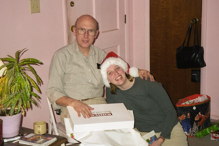 Becky and Jim, Christmas 1998