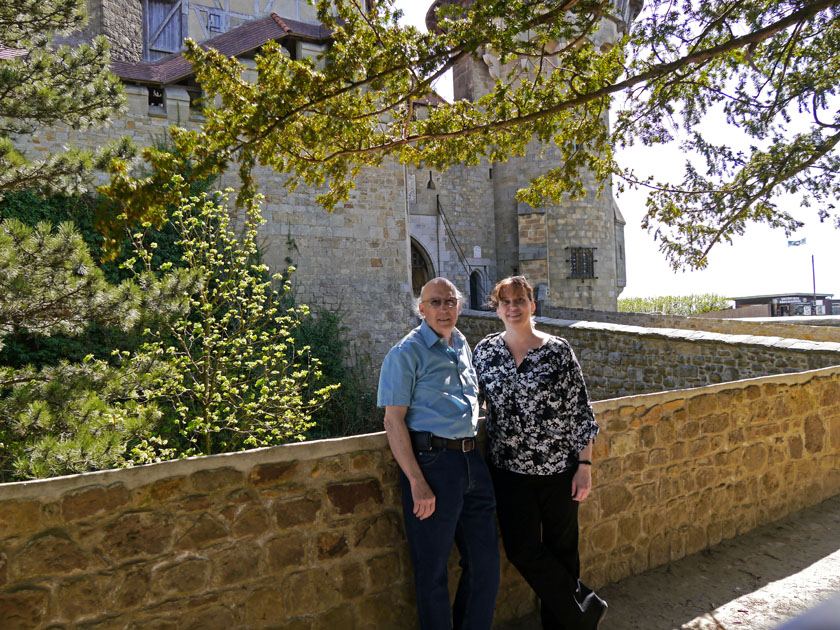 Becky and Jim at Kreuzenstein Castle - Leobendorf, Austria, April 2015