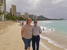 Becky & Jim, Waikiki Beach - Oahu, Christmas 2014