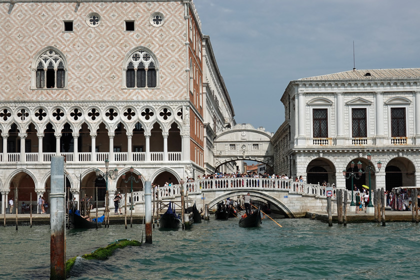 Canal Bridge and Bridge of Sighs, Venice