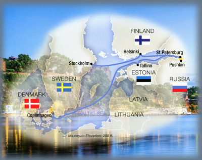 Baltic Cruise Path