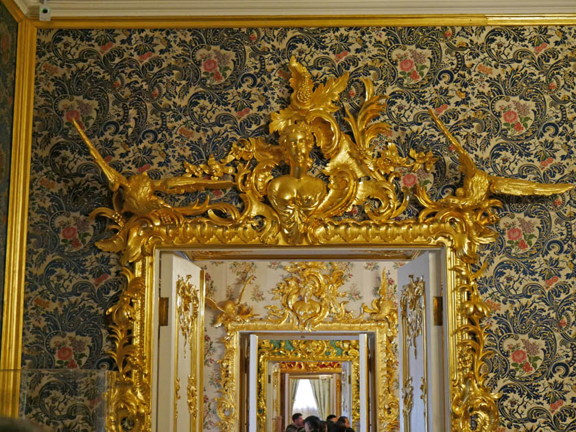Tunnel of Rooms, Peterhof Palace, St. Petersburg