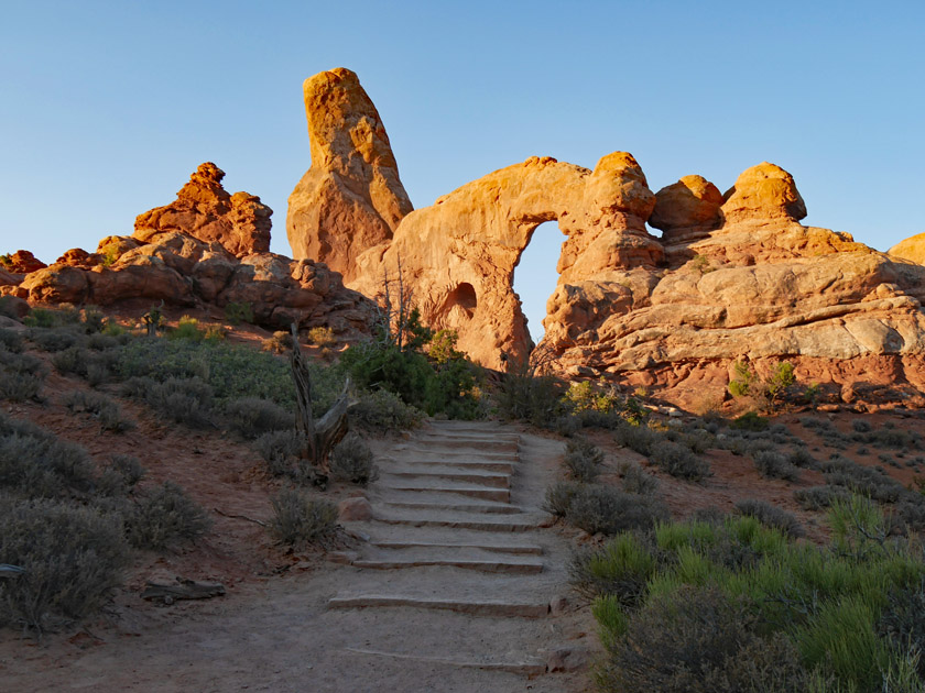 Turret Arch Trail, Arches NP
