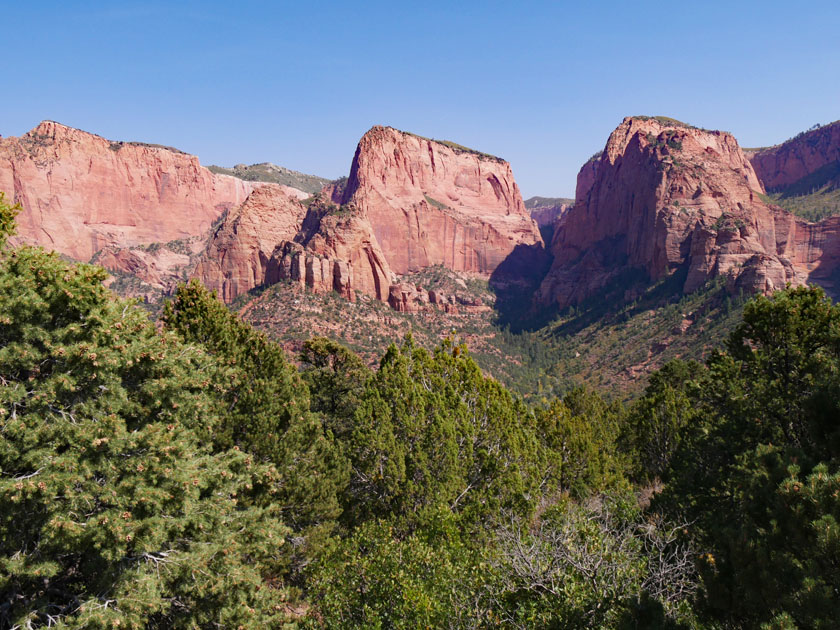 Nagunt Mesa and Beatty Point, Kolob Canyon, Zion NP