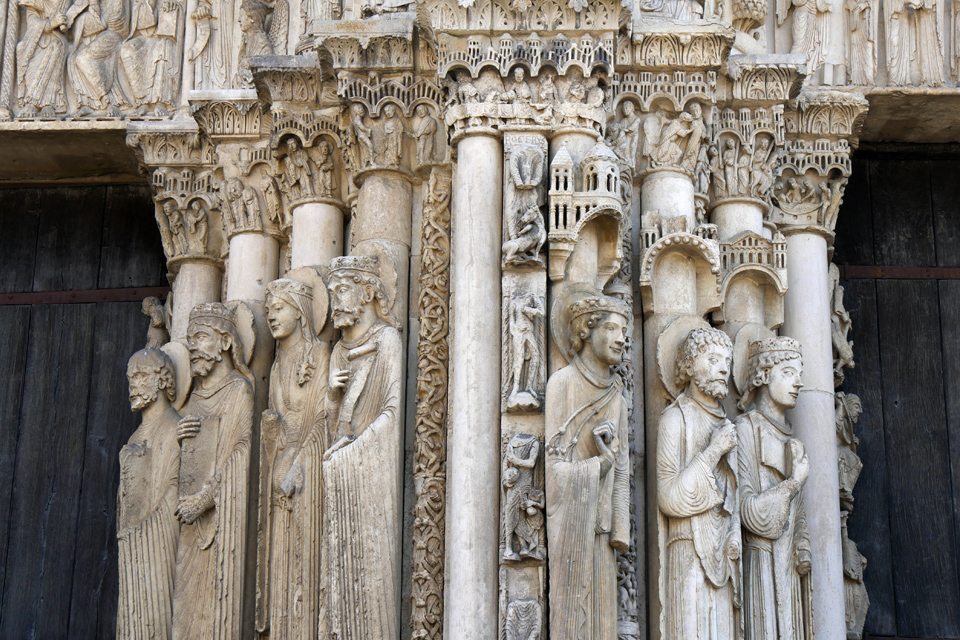 Exterior Sculptures, Chartres Cathedral