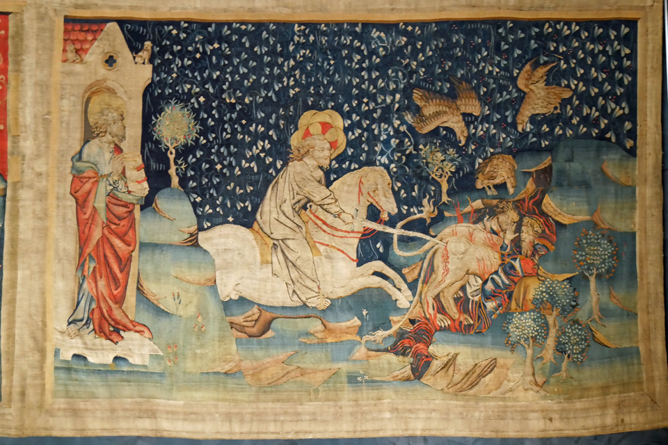 Apocalypse Tapestry: The Beasts Are Cast into the Lake of Fire