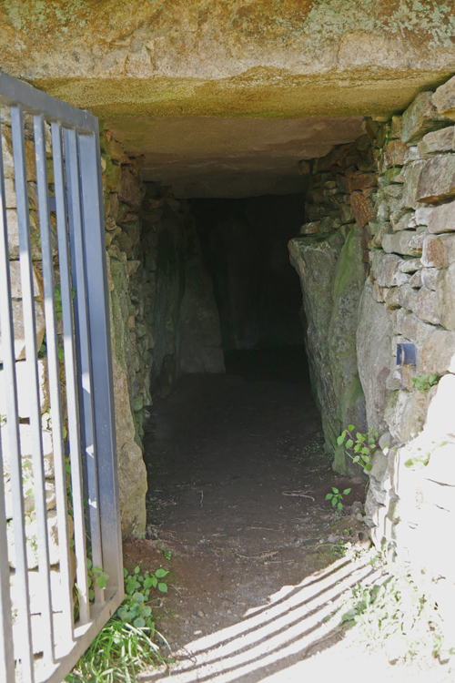 Entrance to the Cairn of Petit Mont