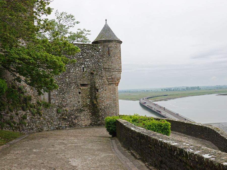 Tower in Mont-Saint-Michel