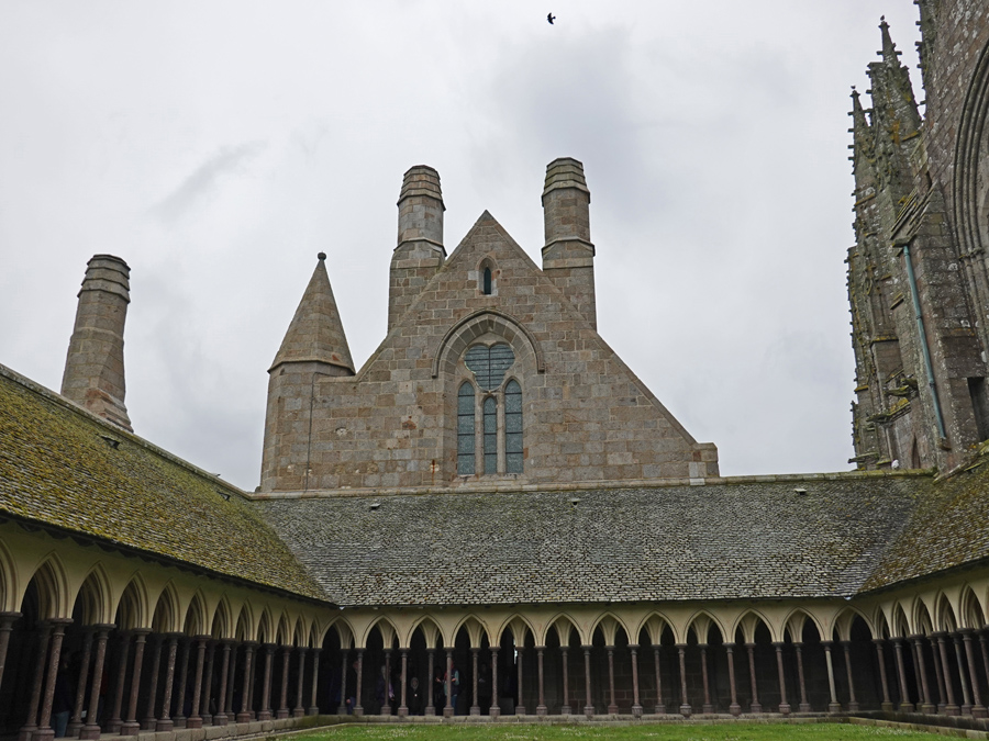  Cloister of Mont-Saint-Michel