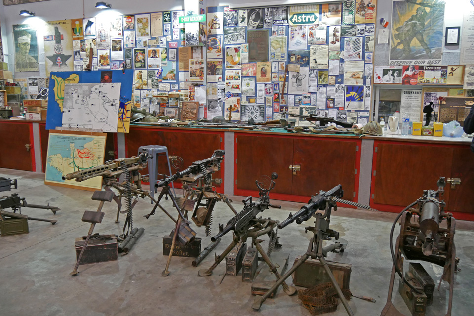 WW2 Memorabilia, D-Day Academy, Rots, France