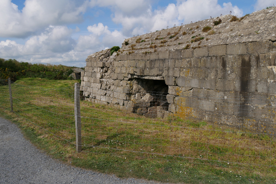 Artillery Bunker on the Path to Pointe du Hoc, Normandy