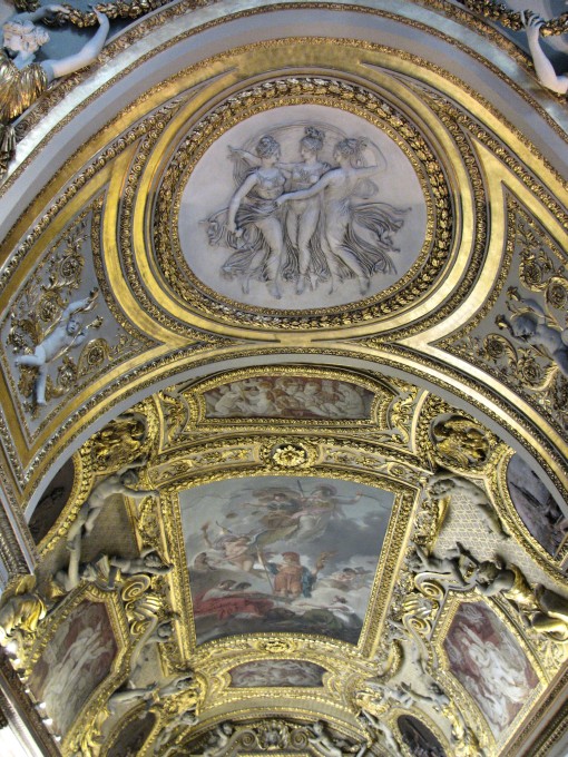 Gallery Ceiling Detail, Mus&eacute;e du Louvre
