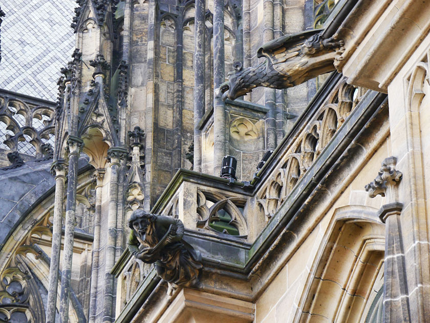 Gargoyles, St. Vitus Cathedral Gargoyles, St. Vitus Cathedral
