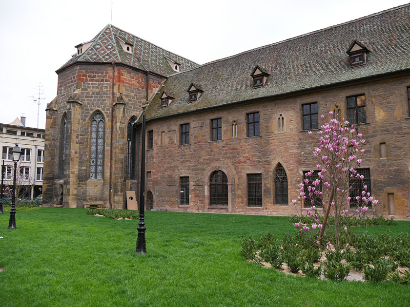 Exterior of Unterlinden Museum, Colmar, France Exterior of Unterlinden Museum, Colmar, France