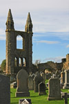 St. Andrews Cathedral Graveyard and East Gable