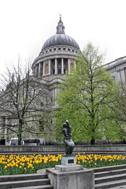 St. Paul's Cathedral from Gardens